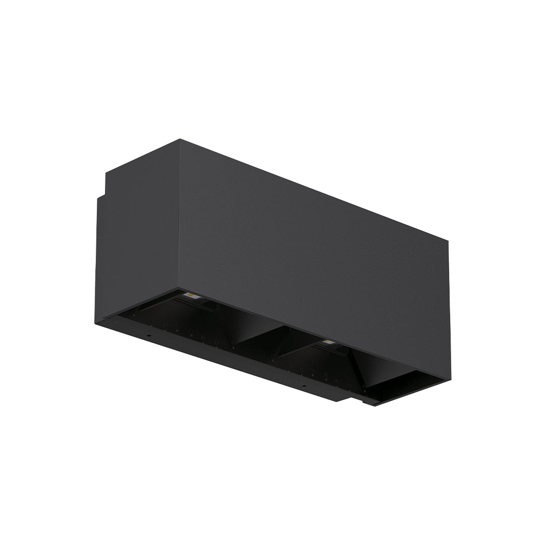 Allure 240 Outdoor IP65 Black 2*9W 242*97*100mm Up/Down LED Wall Light