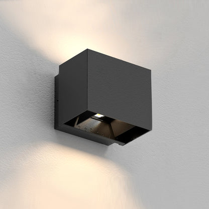 Allure 120 Adjust Beam Angle Outdoor IP65 Black 2*5W 120*97*100mm Up/Down LED Wall Light (3000K)