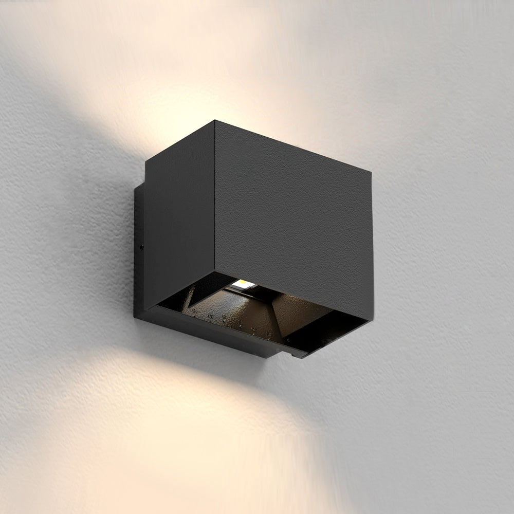 Allure 120 Adjust Beam Angle Outdoor IP65 White 2*5W 120*97*100mm Up/Down LED Wall Light (3000K)