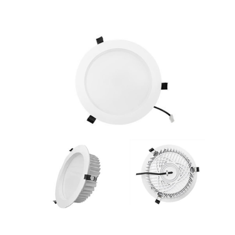 Angel Series White 18W/25W Ø230*45mm LED Recessed Downlight (3000K/4000K, Dimmable/Non-Dimmable Options)