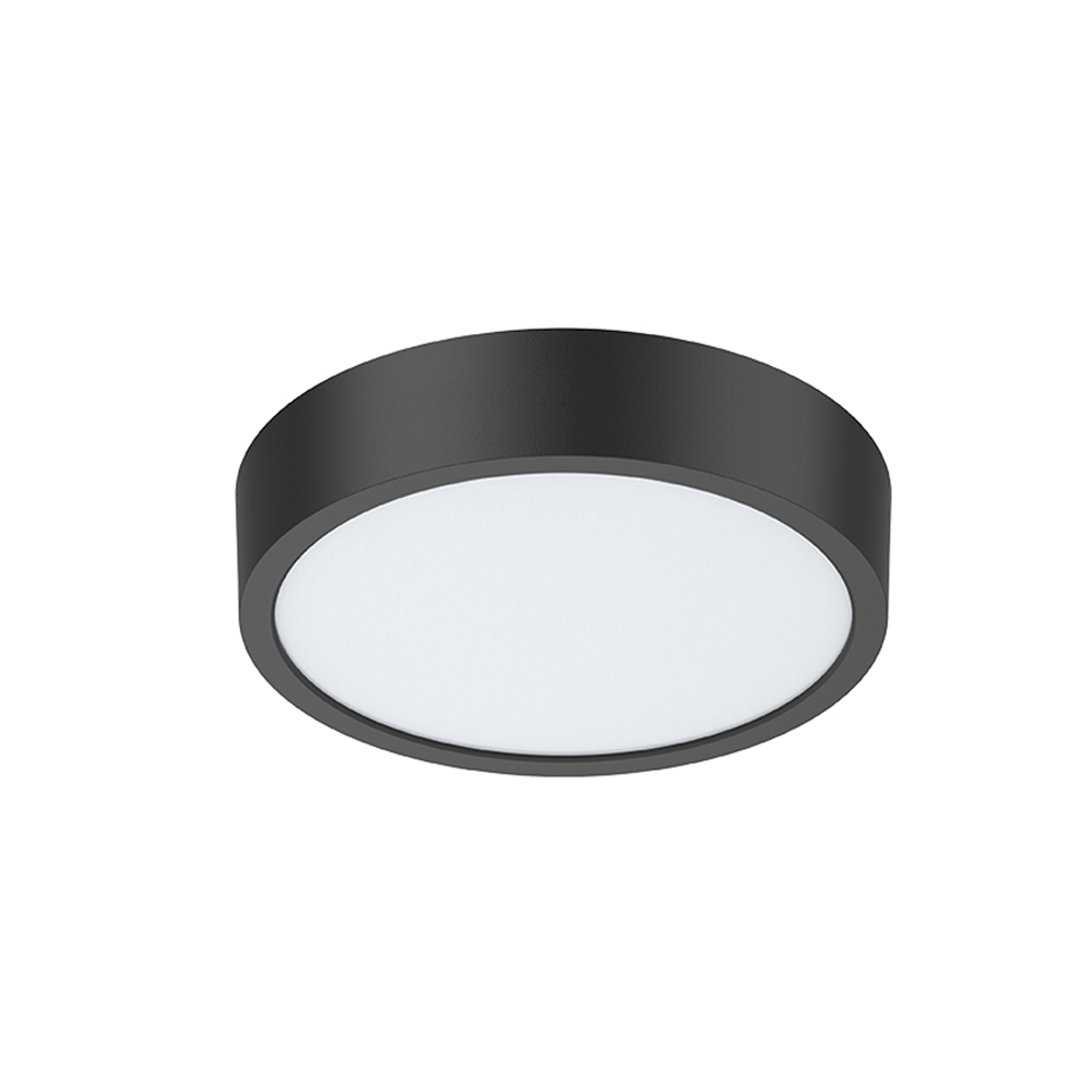 CL45 Black Ø120/160/220/300mm LED Round Ceiling Light (Triac Dimming & Trio Colours)