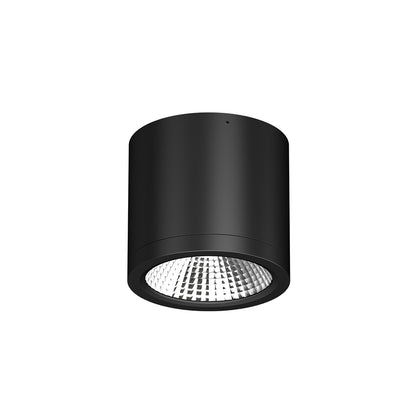 Crest 01 IP54 Black/White 25W Ø120*110mm LED Cylinder Surface Mounted Spot Light (Downlight)