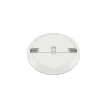 CW178 Series Outdoor IP65 White Ø250/300mm LED Round Oyster Ceiling Mounted Light (PIR / Microwave Sensor Options, Trio Colours 3000K+4000K+5700K)