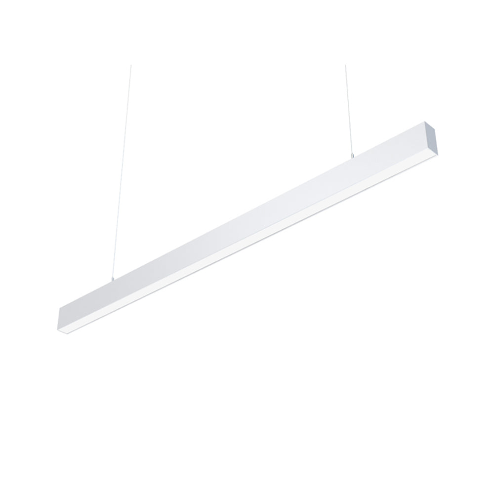 Chain GLS3360 White 1200/1800mm LED Linear Pendant Light CCT Tunable: 3000K-6500K (DIP switch)