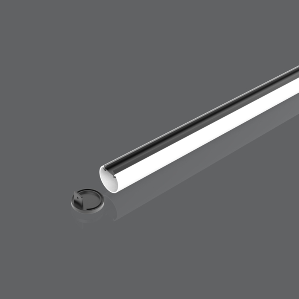 Chain GLT30 Slimline Black Ø30*2500mm LED Linear Pendant Light