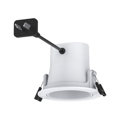 DL106 Gimbal White 10W Trio Colour Directional LED Deep Recessed Downlight (4/6/8 Units Pack Options)