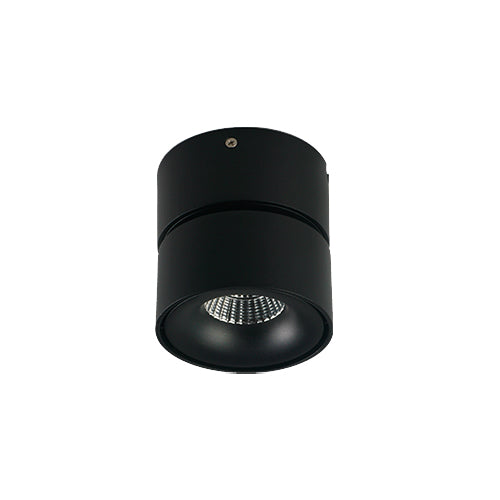 Dolux 01 Black/White 12W Ø100*100mm Directional LED Surface Mounted Spot Light (Downlight)