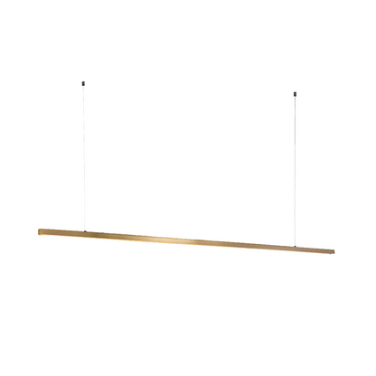 Chain GLS25 Slimline Champagne Gold 1800mm LED Linear Pendant Light