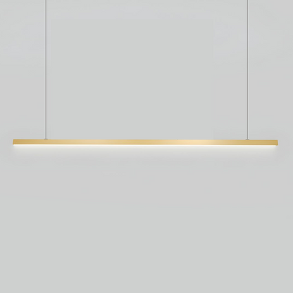 Chain GLS25 Slimline Champagne Gold 1800mm LED Linear Pendant Light