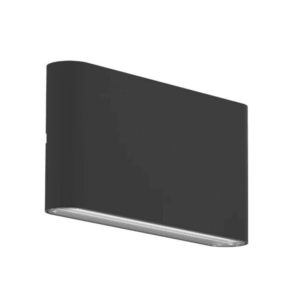 WL90 Outdoor IP65 Black 2*5W 175*30.5*90mm Up/Down LED Wall Light (Trio Colours 3000K+4000K+5700K Options)