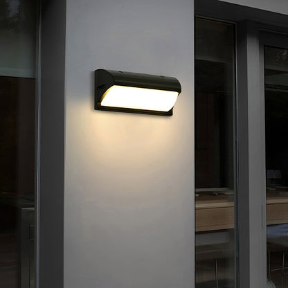 Sahara Series Outdoor IP65 Black 20W 5000K 260*120*125mm Triangle LED Wall Mounted Light