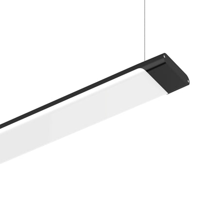 Slim 02 Batten Black 600/900/1200mm LED Ceiling Mounted & Suspension Light