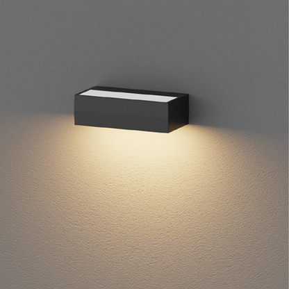 WL100 Series Outdoor IP65 Black 10W/15W Up/Down LED Wall Light