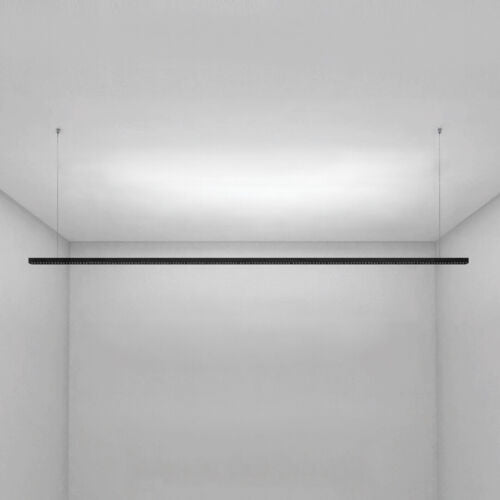 Chain GLS25 Slimline Black 1500/1800/2400mm LED Linear Pendant Light